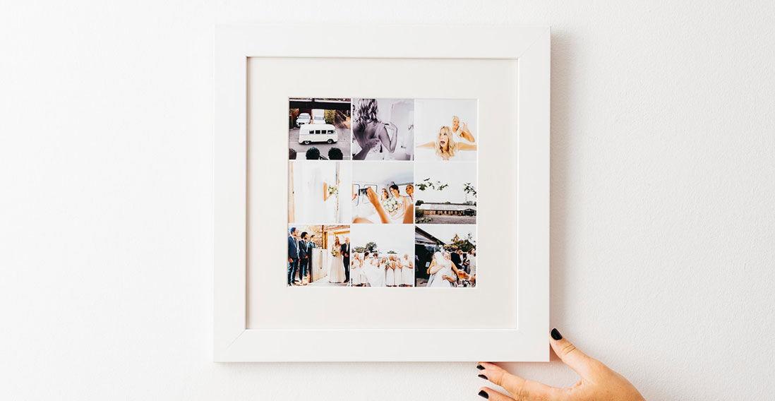 Montage Framed Print