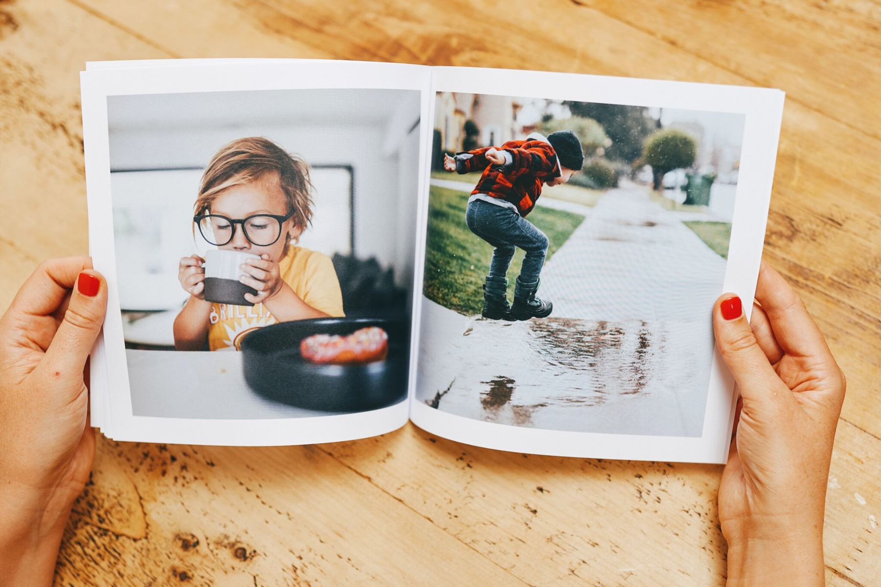 Softcover Photo Book Example Image
