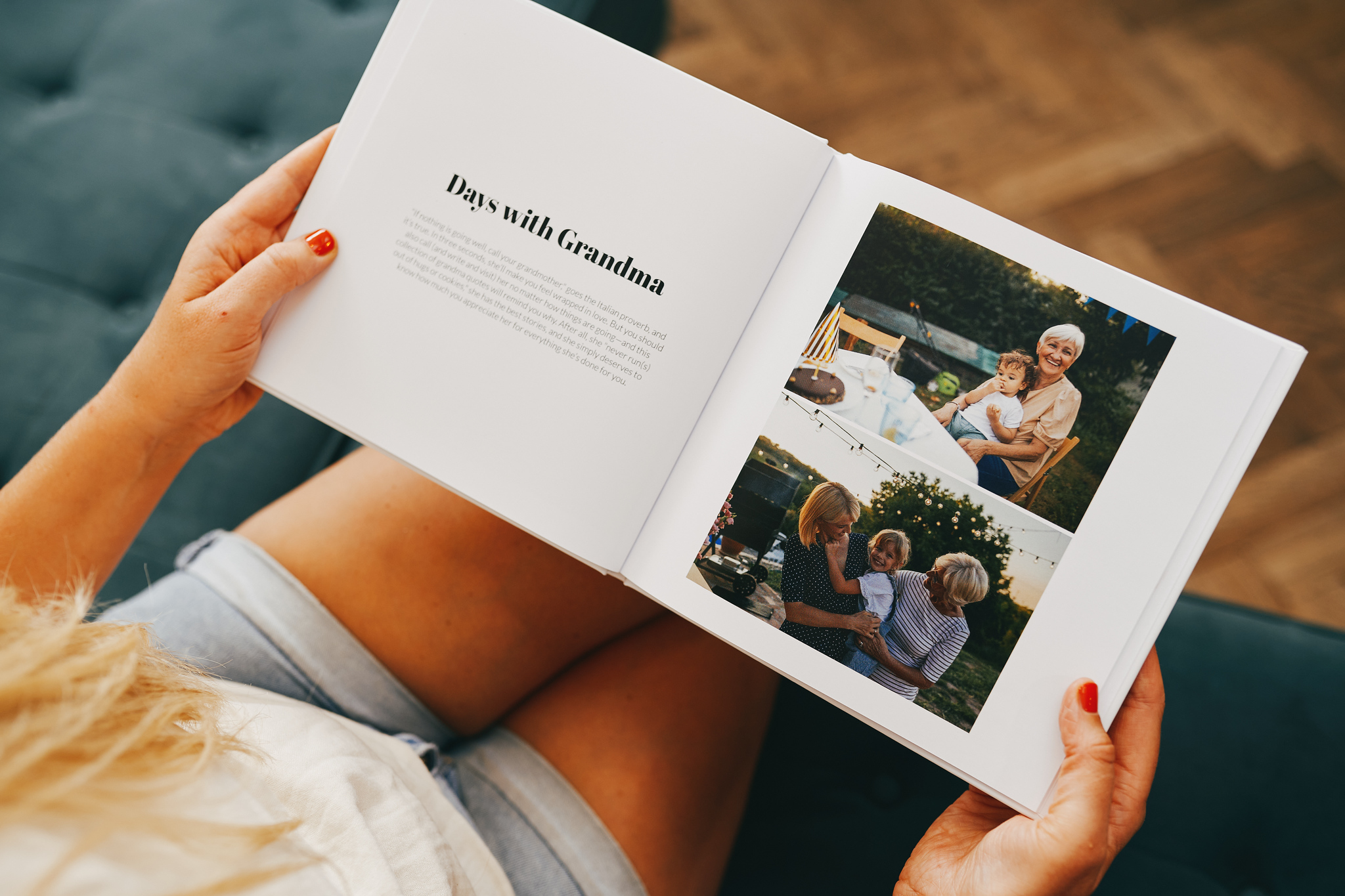 The Caption Photo Book