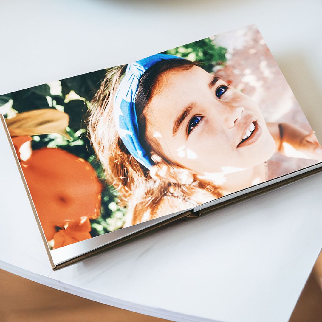 Fotoboek met stoffen omslag - 3